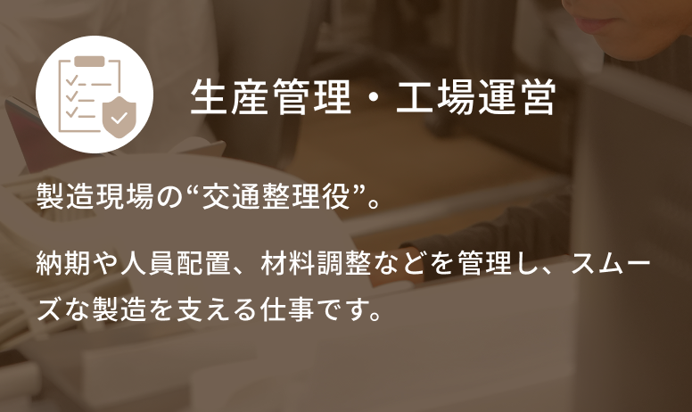 生産管理・工場運営